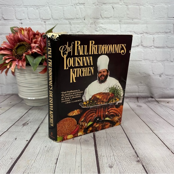 Other - vintage 1984 chef paul prudhomme's  Louisiana kitchen Cookbook